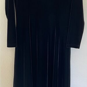 Source Unknown Black Long Sleeve Dress